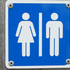 Toilettenschild